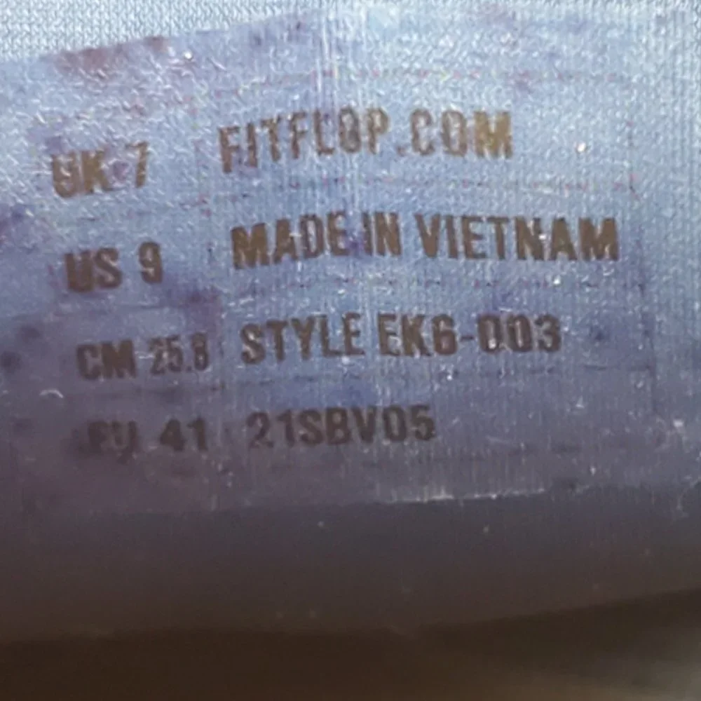 Fitflop Shoes Women's 9 Blue Denim Rally Low Top Lace Up Athletic Sneakers_9